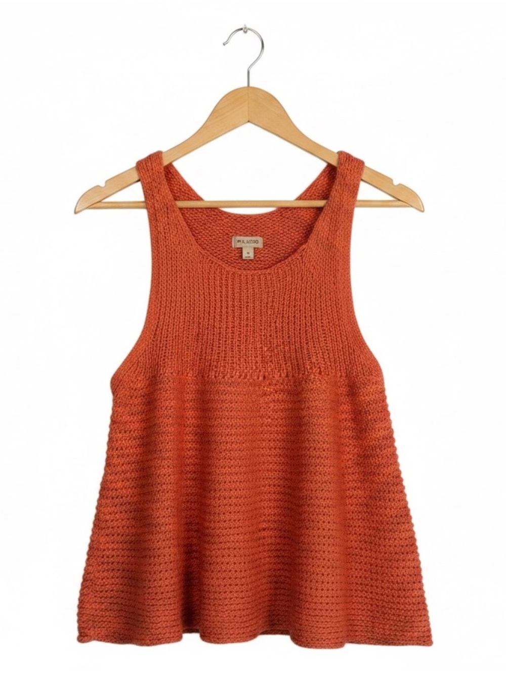 Pilcro coral swing knit sweater tank